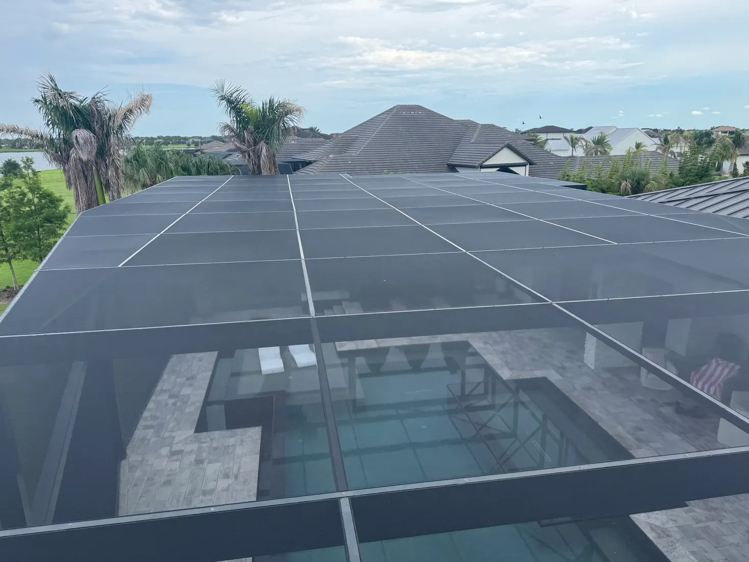 Screen Repair Bros pool cage and screen repair project 8