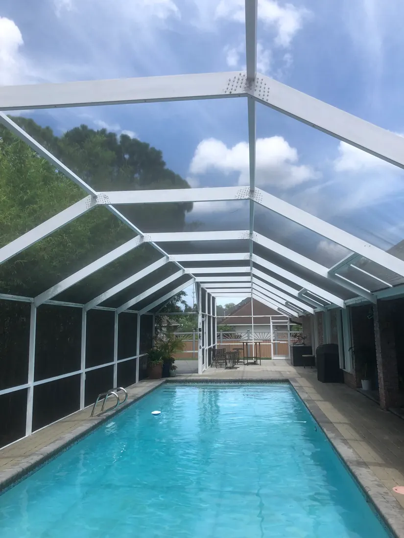 Screen Repair Bros pool cage and screen repair project 27