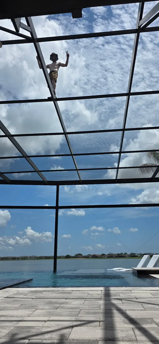 Screen Repair Bros pool cage and screen repair project 49